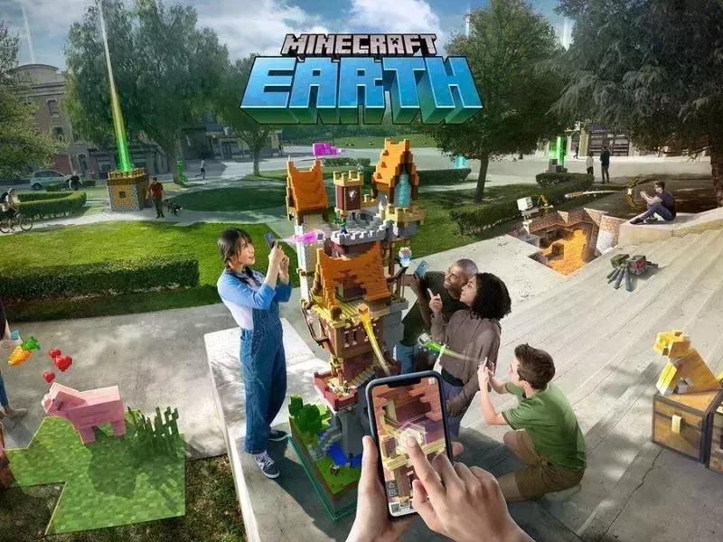 Minecraft PE Minecraft earth